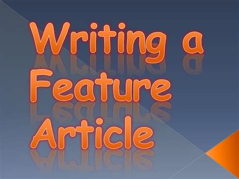 Image result for Feature Article Writing