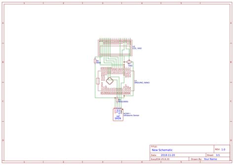 Image result for Arduino Measurement Detector Using 16 X 2 LCD Display HC-SR04