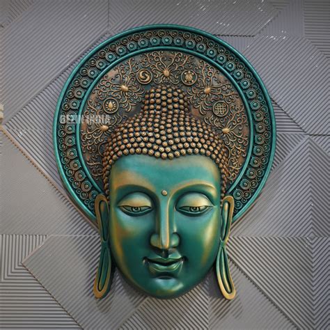 Lord Buddha Wall Mural 4.5x3ft | Tranquil Spiritual Home Décor – Dezin ...