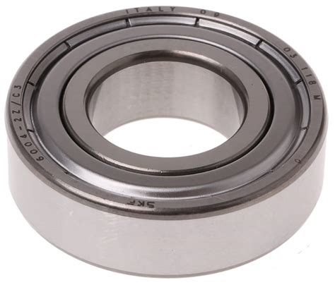 6004-2Z/C3 SKF | SKF 6004-2Z/C3 1 Row Ball Bearing - 20 mm ID, 42 mm OD ...
