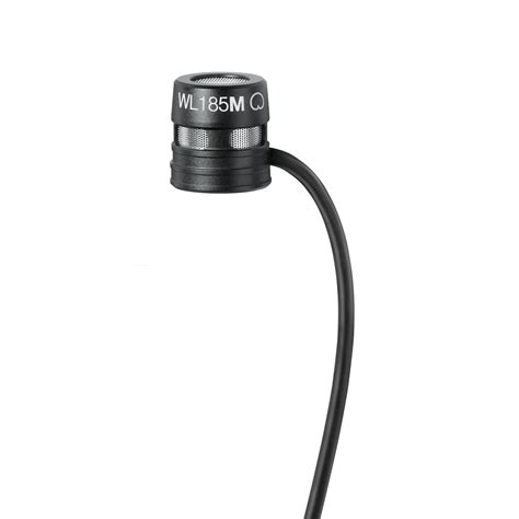 WL185M - Low-profile Cardioid Lavalier Microphone - Shure India