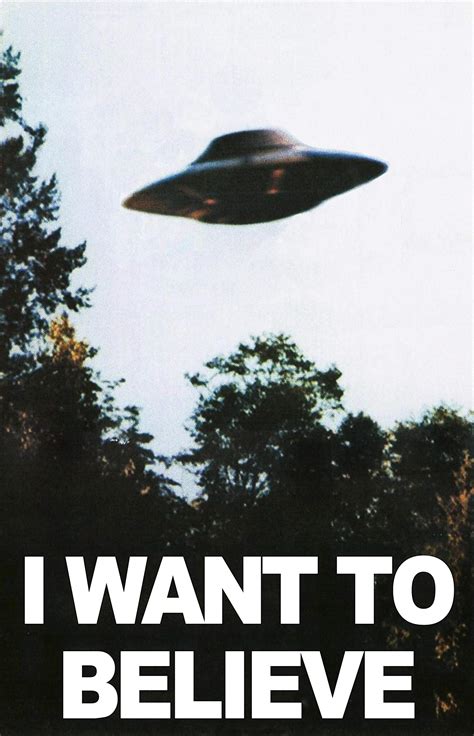 Buy X FILES "I Want to Believe" Mulders Office Tv Show 24x36 Online at ...