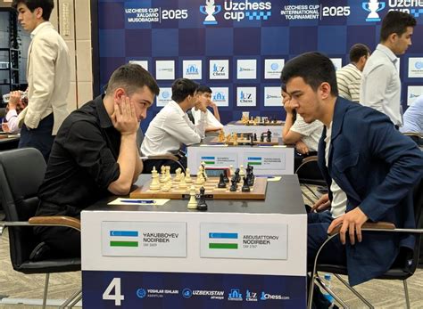 2nd UzChess Cup R6: Battle of the Nodirbeks last over six hours where ...