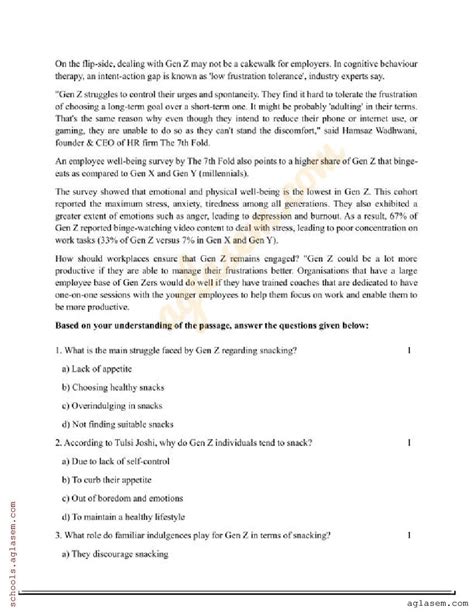 English Class 12 Sample Papers 的图像结果