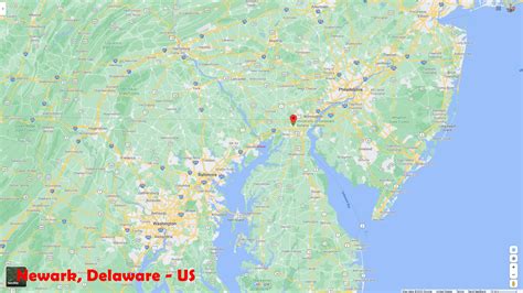 Newark Delaware Map