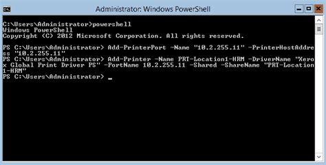 Image result for PowerShell Print Server in Software Center
