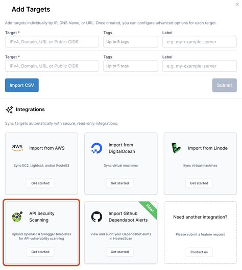 API Scanner 的图像结果