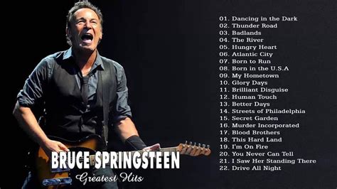 Bruce Springsteen - Best songs of Bruce Springsteen - Greatest hits ...