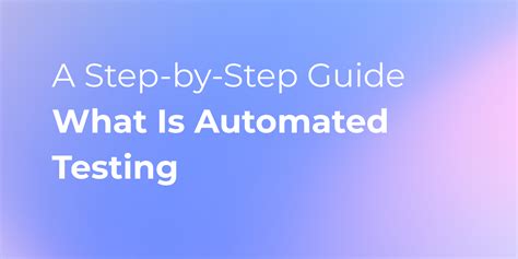 Automated Testing Tutorials 的图像结果