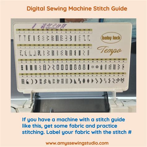 Image result for Sewing Machine Stitches Guide