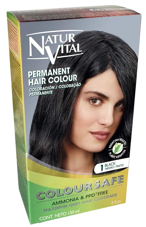 Buy Permanent Hair Dye,Permanent Hair Color. Coloursafe, No Ammonia ...