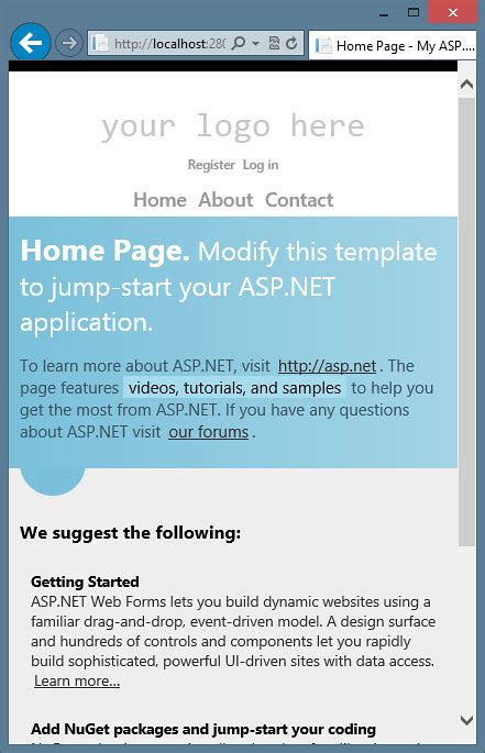 John Galloway MVC 4 Tutorial 的图像结果
