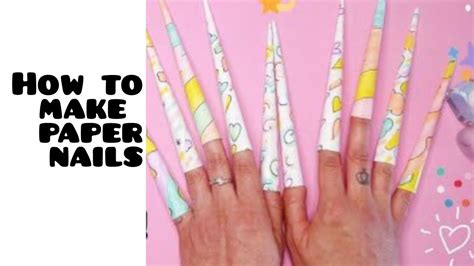 Image result for Paper Nails Tutorial