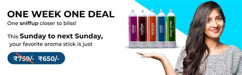 SniffUp Lifestyle-Essential Oil Aromatherapy Inhaler for Relaxing