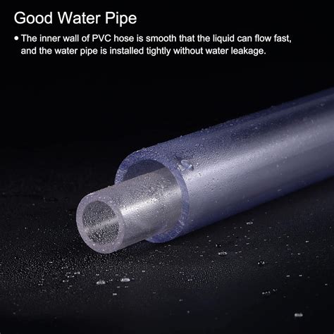 MECCANIXITY Transparent PVC Rigid Round Pipe - 20mm ID, 25mm OD, India ...