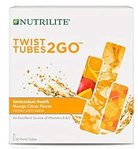 Nutrilite™ Twist Tube 2GO™ – Antioxidant Health – Mango Citrus - 20 ...