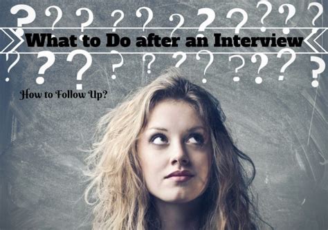Image result for After the Interview Tips