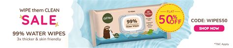 Baby Wet Wipes – Allter’s Pure & Moisturizing Wipes