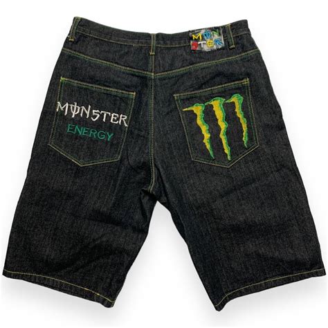 Monster Energy Jorts Size 38 Baggy monster energy... - Depop | Energy ...