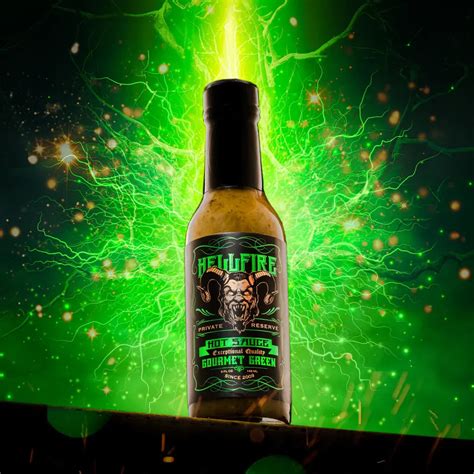NEW! Gourmet Green - Multi-Award Winning Verde Sauce – Hellfire Hot Sauce