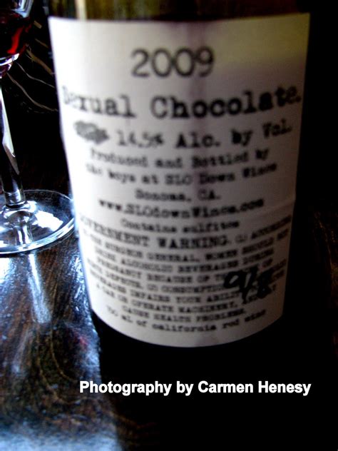 Carmen's Chronicles: Sexual Chocolate and Other Things - September 10, 2011