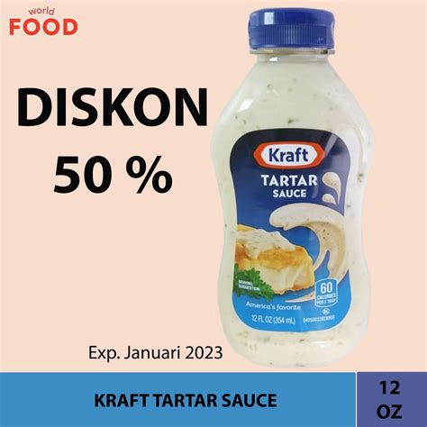 Jual KRAFT TARTAR SAUCE 12OZ | Shopee Indonesia