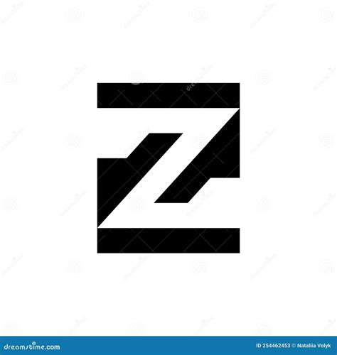 Letter Z Logo or Icon Design Stock Vector - Illustration of logo, collection: 254462453