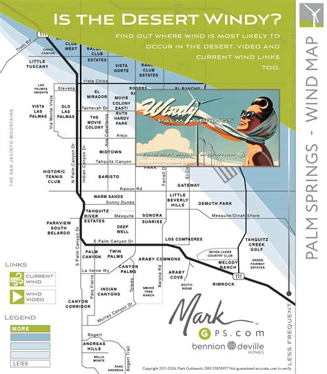 Palm Springs Map Map Of Modern Palm Springs – Palm Springs
