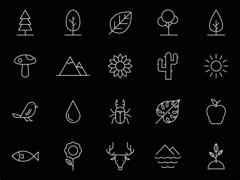 Nature Icons 的图像结果
