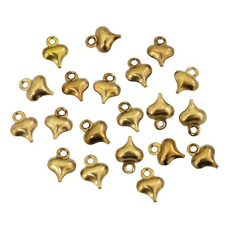Buy Heart Shape Metal Charms Online - SALE – EmbroideryMaterial.Com