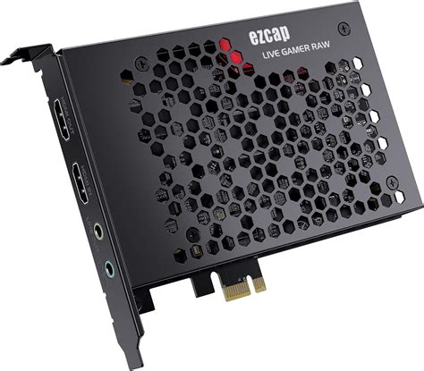 Ezcap 4K HDMI Internal PCI-E Video Capture Card for Live Streaming, PC Gaming, and Sound Mixing ...