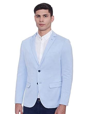 Buy U.S. POLO ASSN. Men's Notch Lapel Slim fit Blazer (UFBZ0075_Grey ...