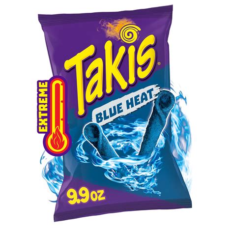 Takis Tortilla Chips, Blue Heat, Extreme