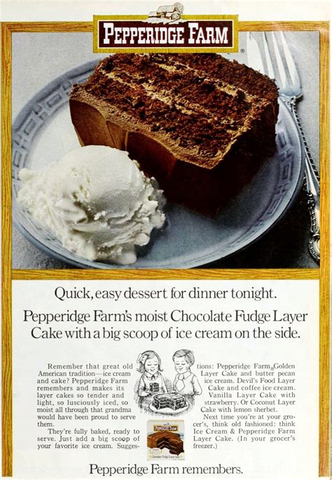 Pepperidge Farm remembers: See 50 of their classic cakes, cookies ...