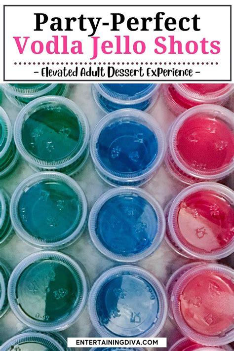 How to make vodka jello shots – Artofit