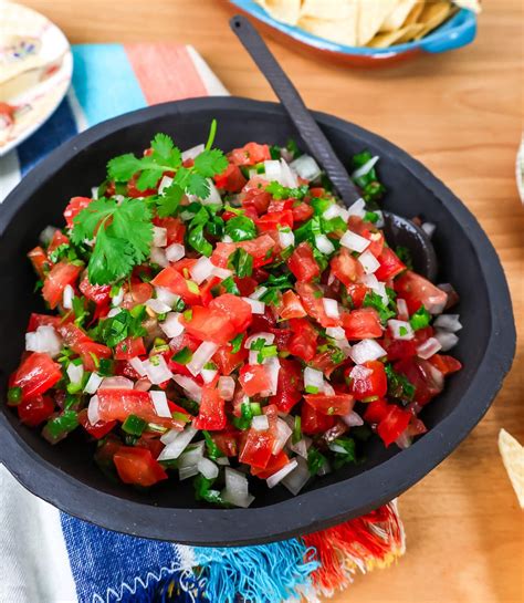 Pico De Gallo Seasoning Recipe Classic Pico De Gallo Simple Home