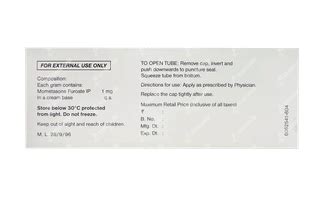 Elocon 01 Cream 30 Gm - Uses, Side Effects, Dosage, Price | Truemeds