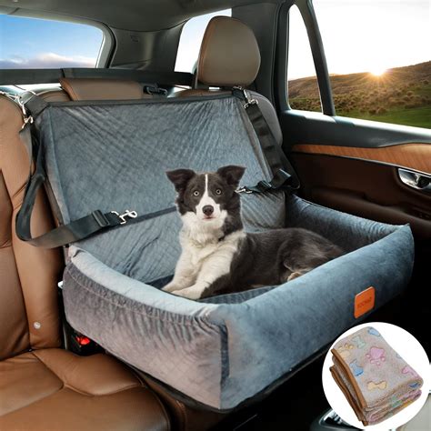Large Dog Car Seat, Convertible Dog Bed & Sofa Cushion; Includes ...