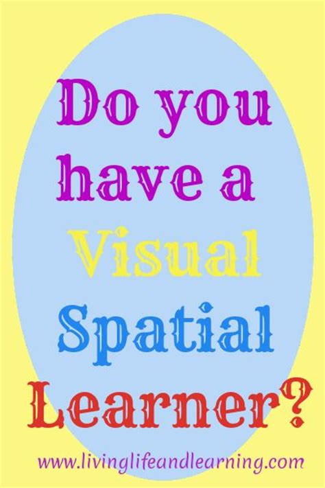 Image result for Visual Spatial Learner Characteristics