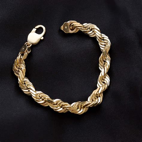 14K Gold Bracelet, Solid Gold Bracelet, 14K Bracelet, Gold Bracelet 14K ...
