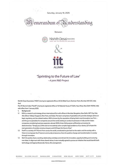 Sprinting to the Future of Law