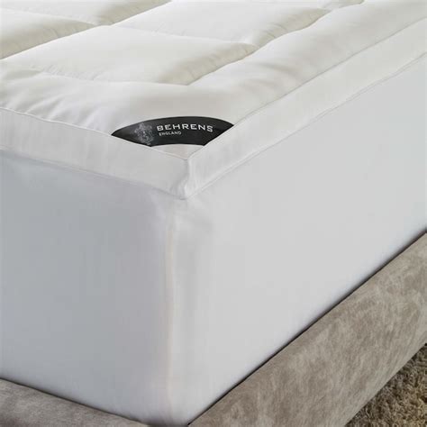 Behrens England 3-in D Polyester Full Hypoallergenic Mattress Topper FB ...