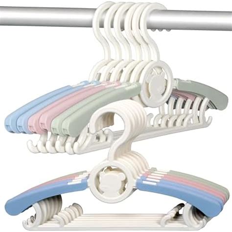 MY NEWBORN by 10CLUB Baby Clothes Hangers - 2 Packs of 5 (Multicolour ...