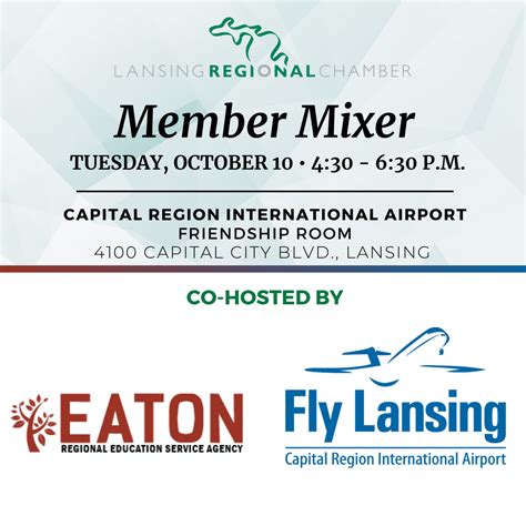 Member Mixer - Capital Region International Airport/Eaton RESA ...
