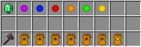 Image result for Infinity Gauntlet Resource Pack Minecraft