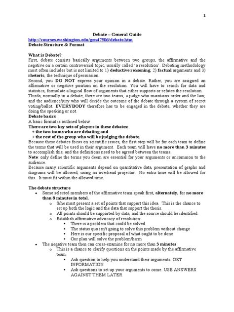 Image result for Debate Tutorials