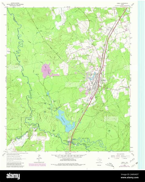 Map of diboll texas hi-res stock photography and images - Alamy