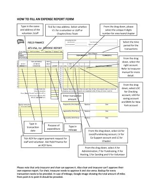 Image result for How to Fill Out Expense Report Form