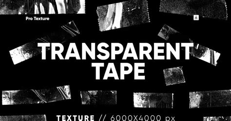 20 Transparent Tape Texture HQ — Teletype
