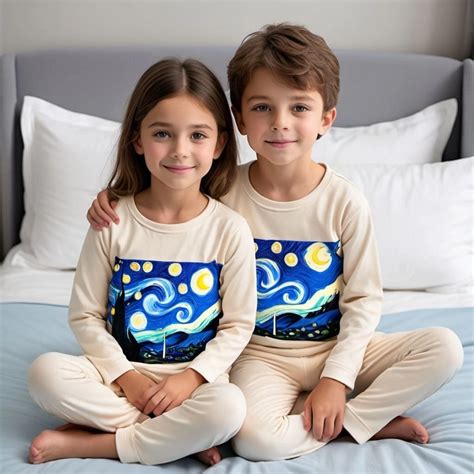Children’s Starry Night Pajama Set Supplier in Bangladesh | PRiTOMTEX